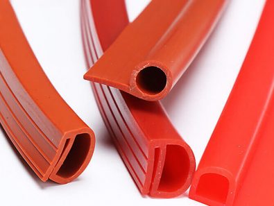 Silicone rubber extrusions solid profile